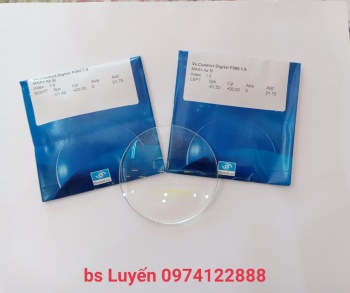 Mắt kính Essilor Varilux Comfort F360 Clear 1.56